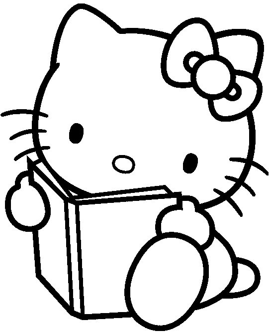 Hello Kitty kolorowanki